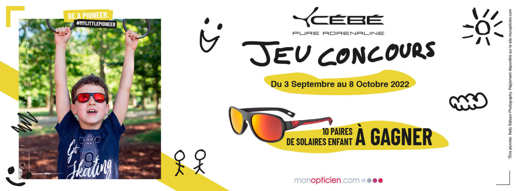 Jeu concours de la rentrée Monopticien.com