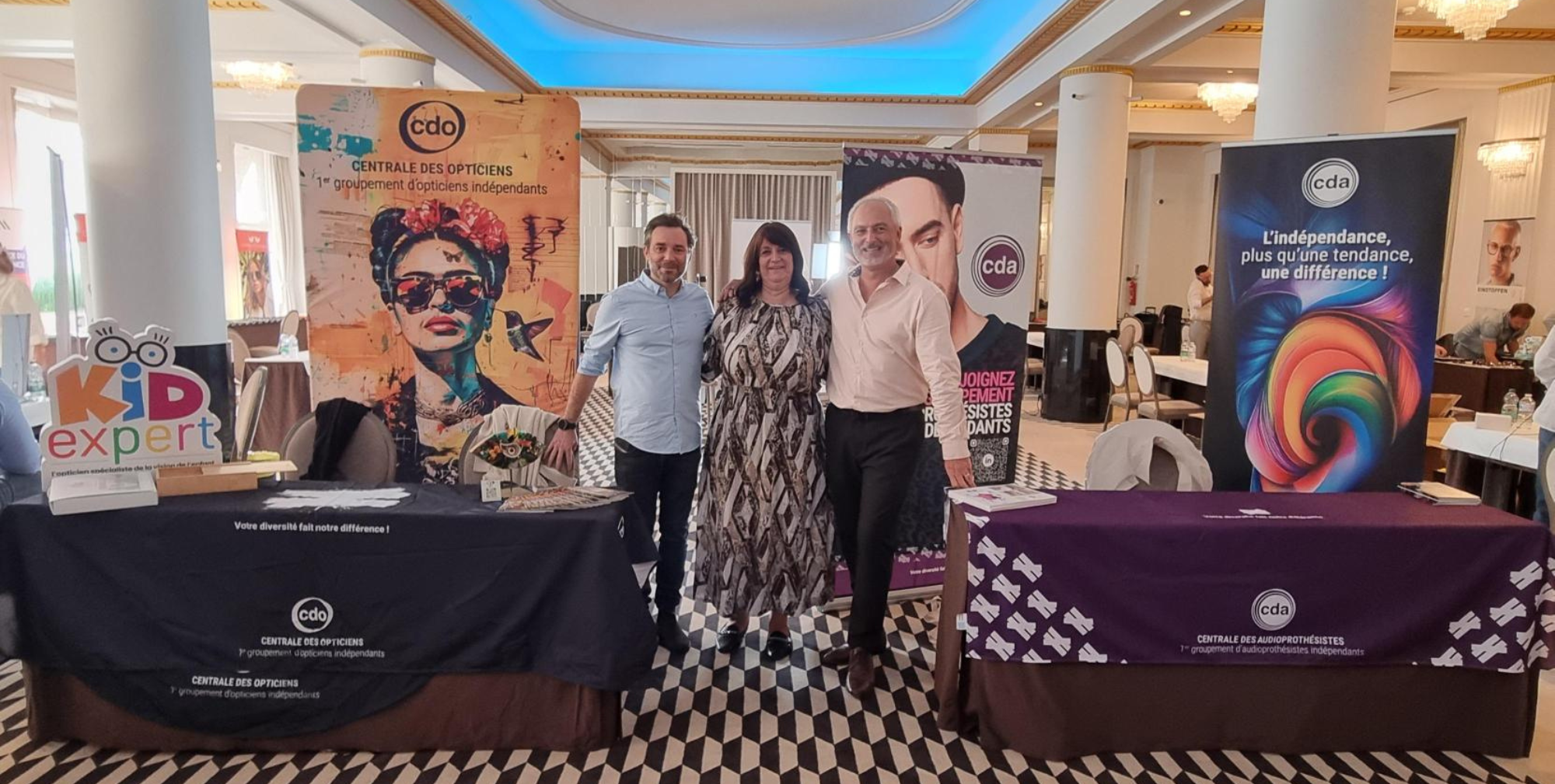 Nous étions au Salon Opticodio ce week-end ! 